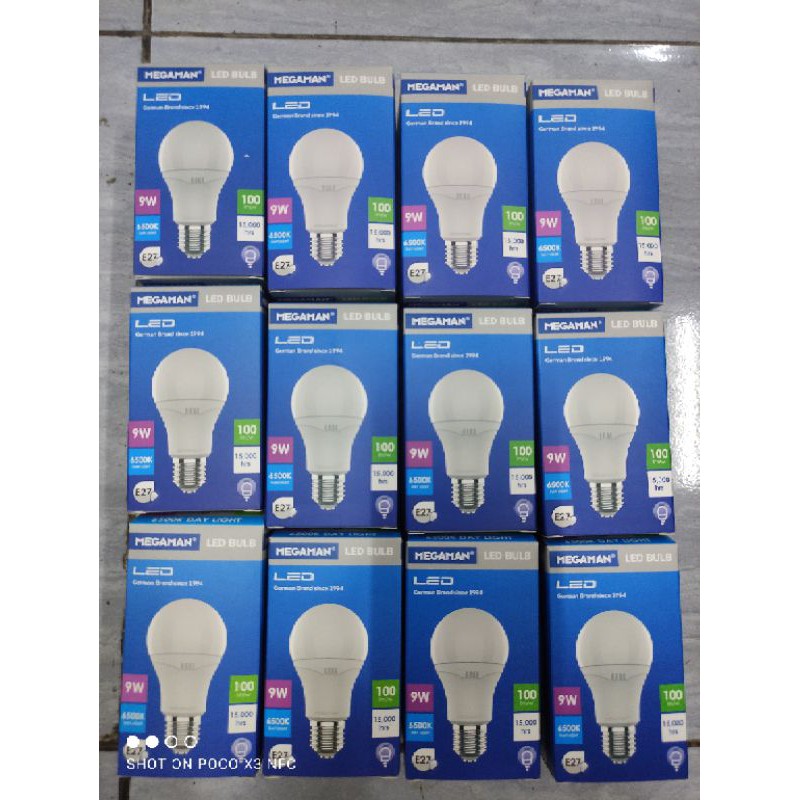 Jual Lampu Led Megaman 9 Watt A Bulb 6500k Day Light Shopee Indonesia