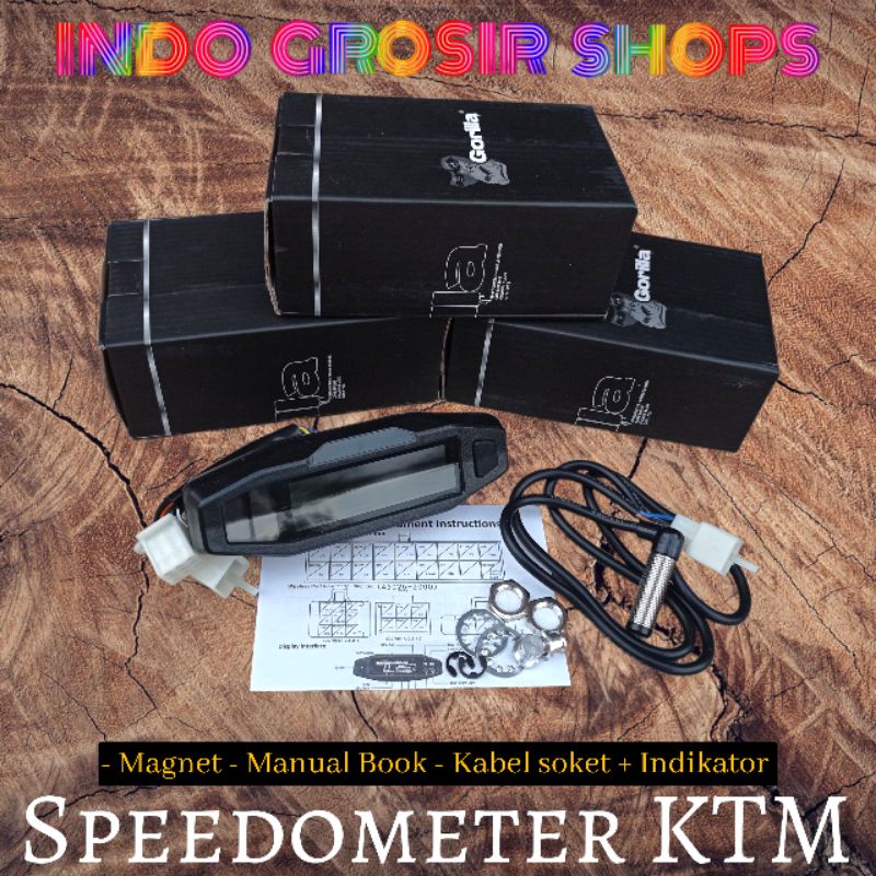 Jual Speedometer speedo Koso RX 1 set indikator magnet | Shopee Indonesia