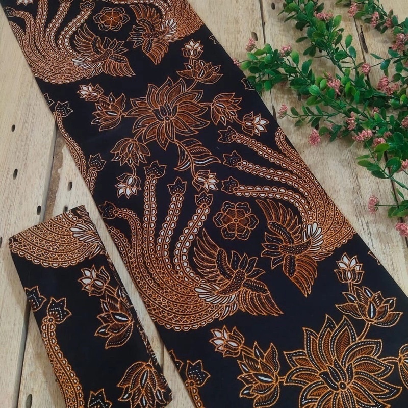 Jual Kain Batik Jarik Kebaya Coupe Set Embos Katun Primis Sogan Lawasan