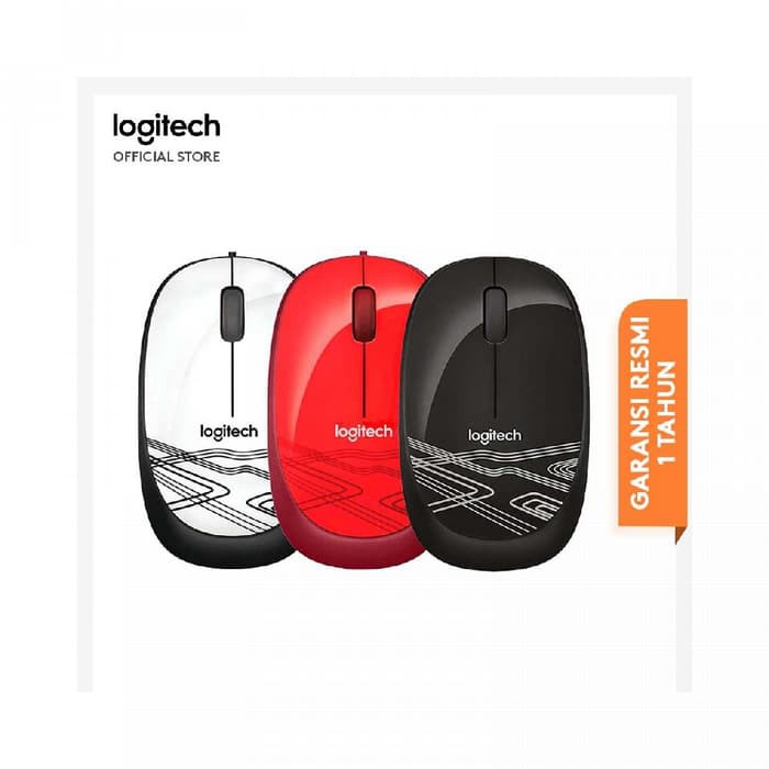 Jual Logitech Wired Optical Mouse M Garansi Resmi Shopee Indonesia