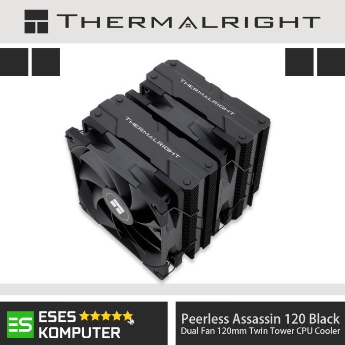 Jual Hsf Thermalright Peerless Assassin Black Twin Tower Cpu