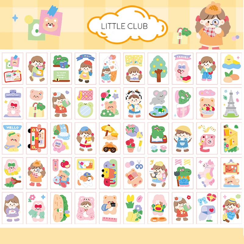 Jual Buku Sticker Lucu Soft Beans Season Six Sticker Book | Shopee ...