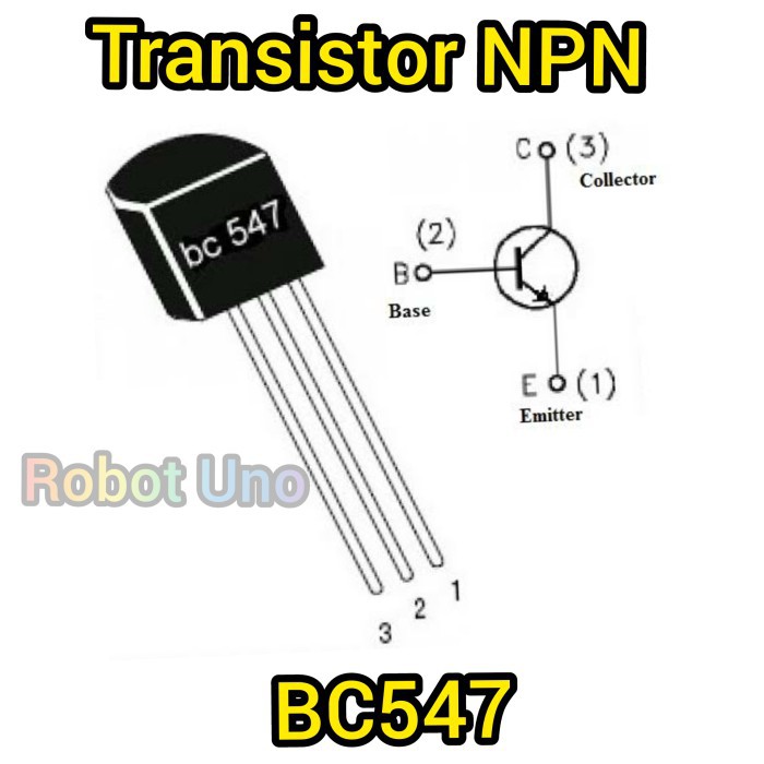 BC547 TRANSISTOR BASIC KNOWLEDGE PINOUT APPLICATION, 43% OFF