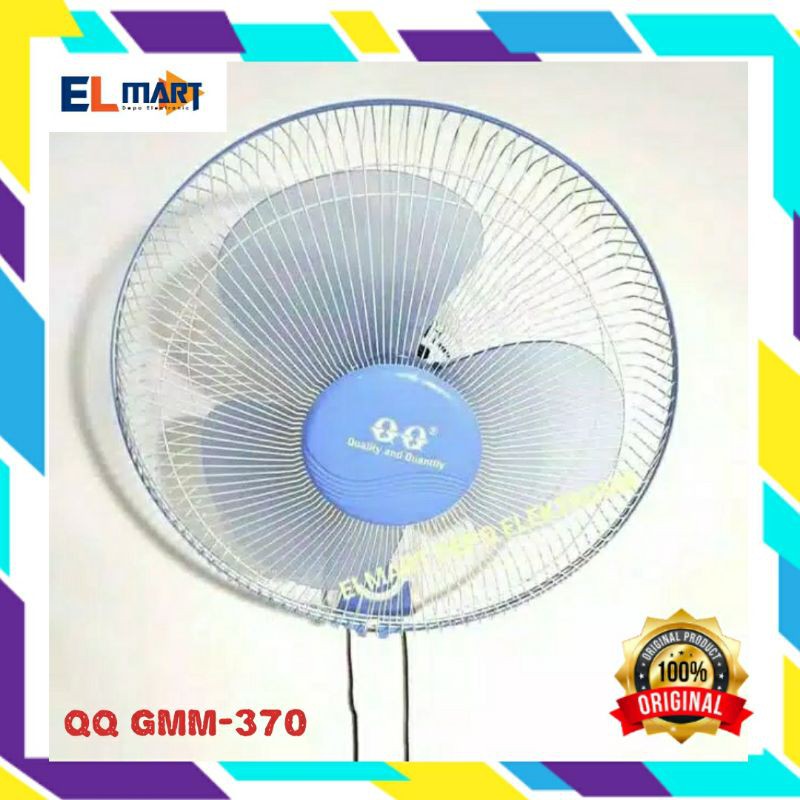 Jual QQ wall fan 16 inch GMM 370 kipas angin dinding tembok 16