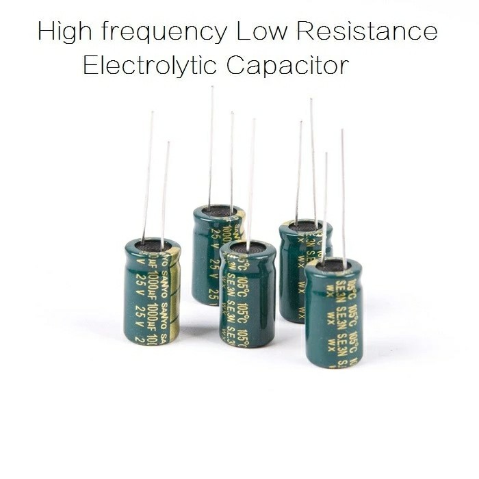 1000uf 25v 105c LOW ESR Size 25mm x 10mm SLIMLINE Panasonic EEUFR1E102L x5pcs | UK