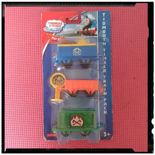 Jual Thomas & Friends Motorized Tidmouth Timber Train Pack | Shopee ...