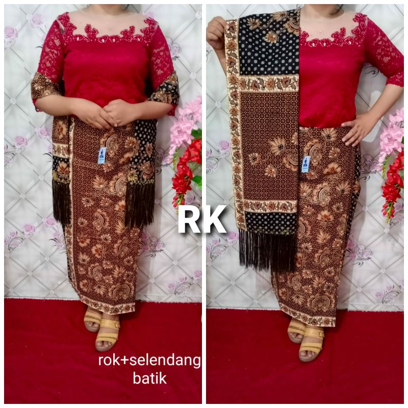Jual set Rok dan selendang | Shopee Indonesia