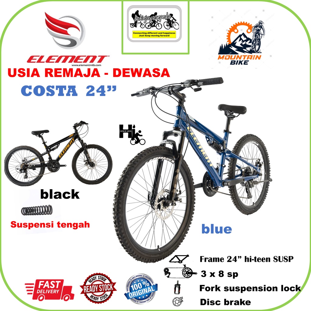 Mtb full suspension clearance murah