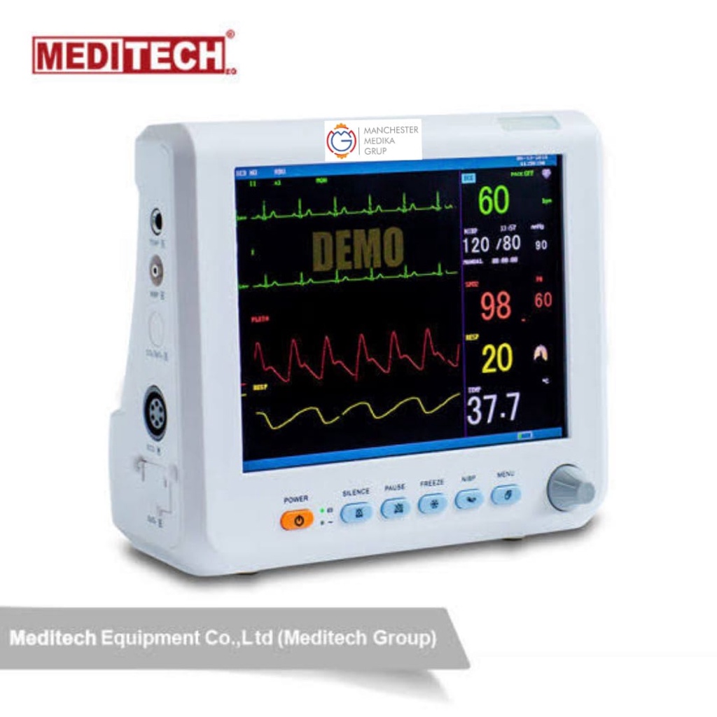 Jual Ambulance Patient Monitor Meditech 8 Inch Multiparameter | Shopee ...