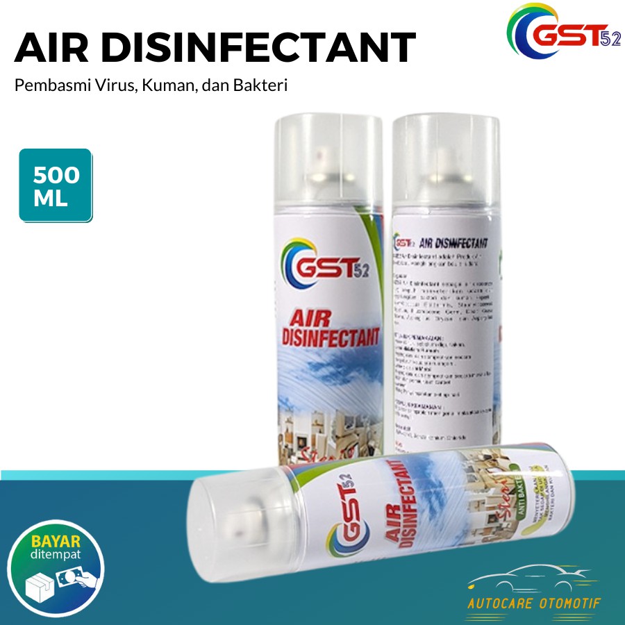 Jual Gst Air Disinfectant Spray Pembasmi Virus Kuman Dan Bakteri Yang