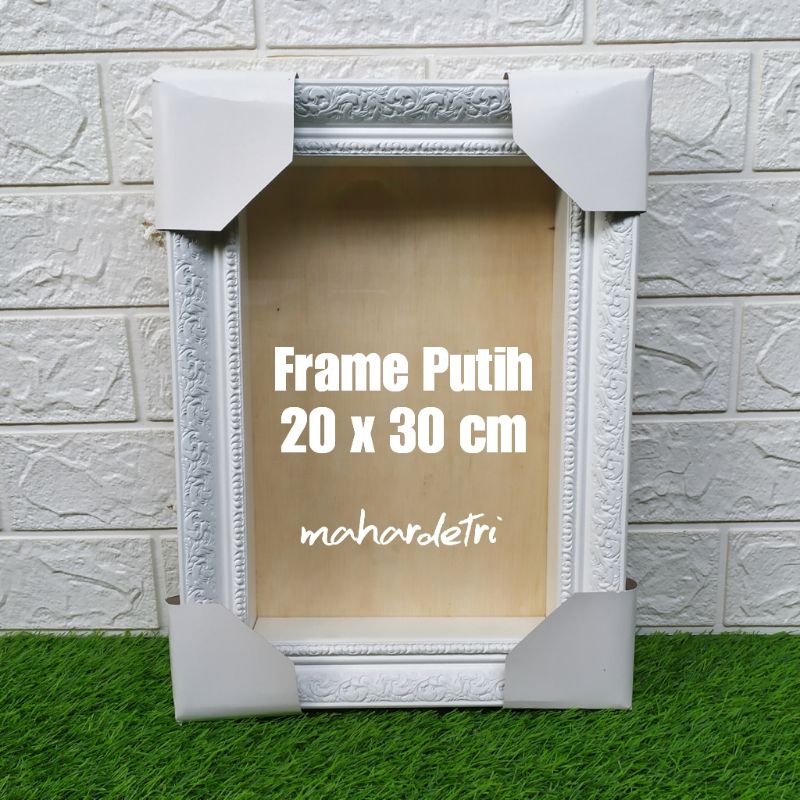 Jual Frame/Bingkai Mahar 3D Uk 20x30 Cm Bunga (sudah Ada Box Belakang ...