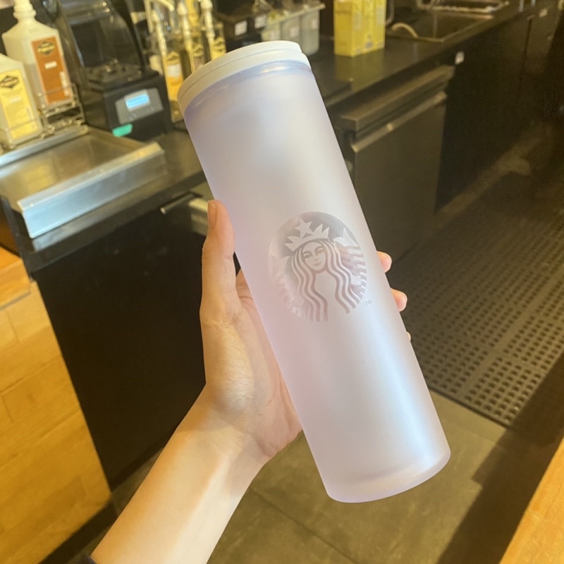 Jual Tumbler starbucks white doff classic edition murah kado jastip