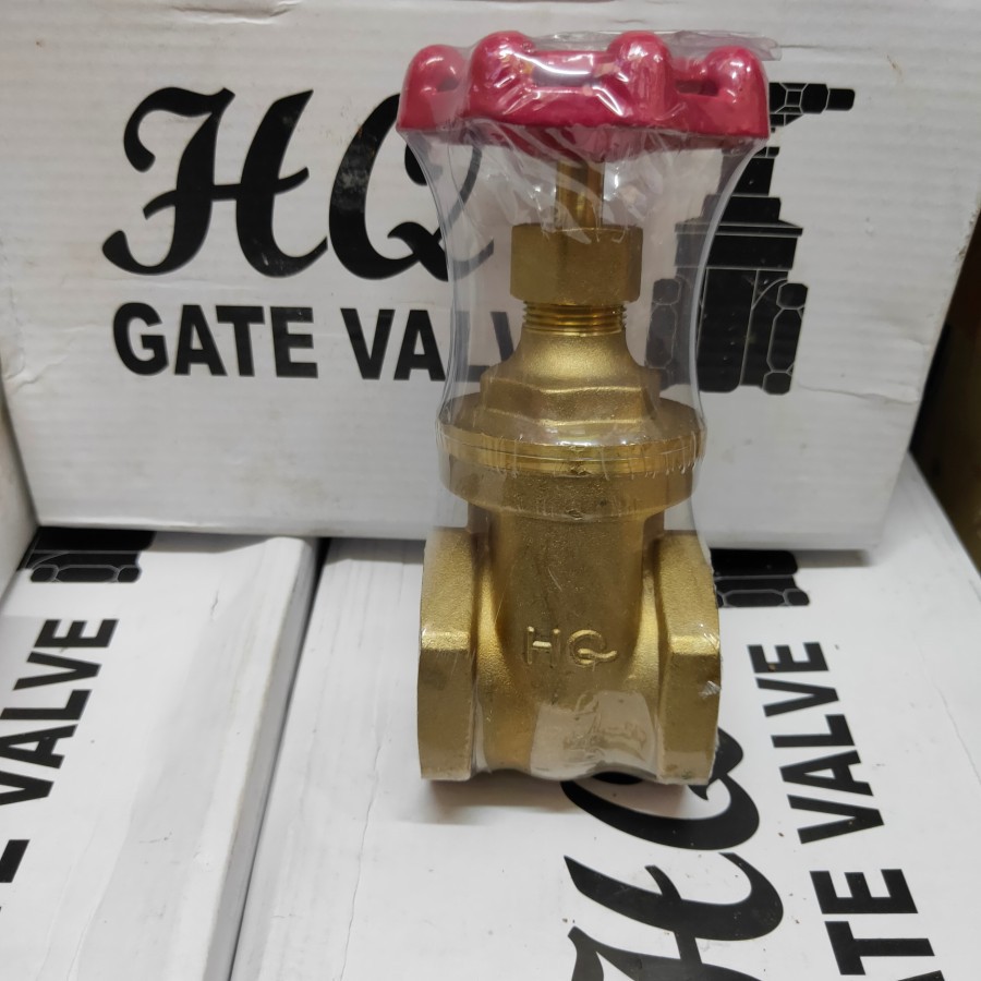 Jual Gate Valve Brass Kuningan Merk Hq Ukuran 1 Inch Shopee Indonesia 1132