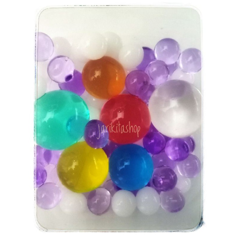 Jual WATERBEADS ORBEEZ HYDROGEL MIX BESAR KECIL 50 GRAM MEDIA TANAM ...