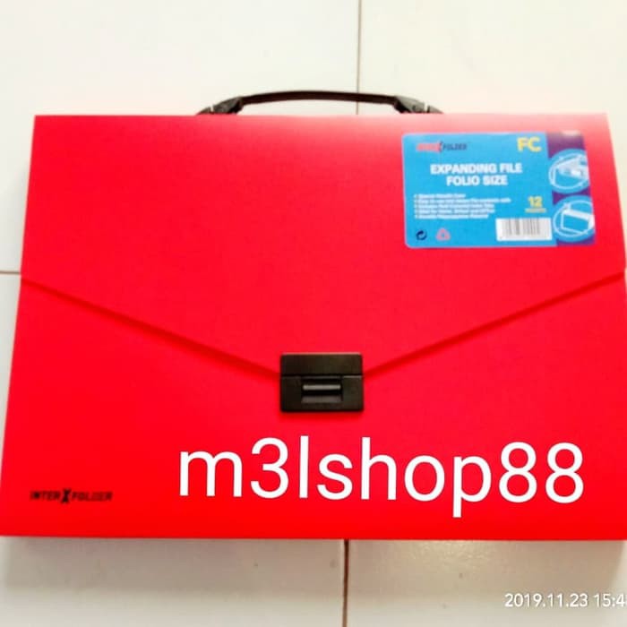 Jual expanding file folio inter x folder (1 pcs) | Shopee Indonesia
