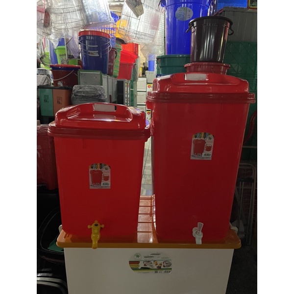 Jual Green Leaf - Ember Segi + Kran 48-61,5 Liter/ Ember Cuci Tangan ...