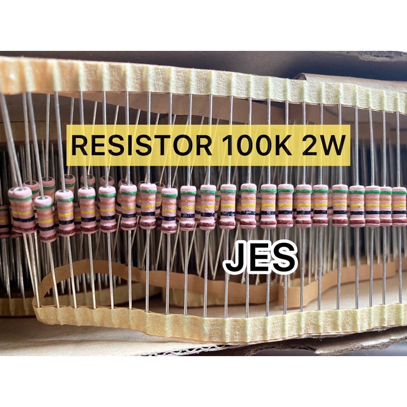 Jual RESISTOR 100K 2W ORIGINAL | Shopee Indonesia