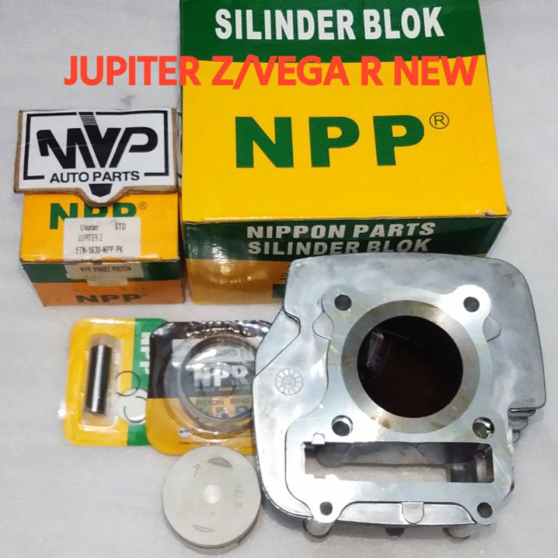 Jual Paket Blok Seher Piston Kit Jupiter Z, Vega R new 5TN 5TP Merek ...