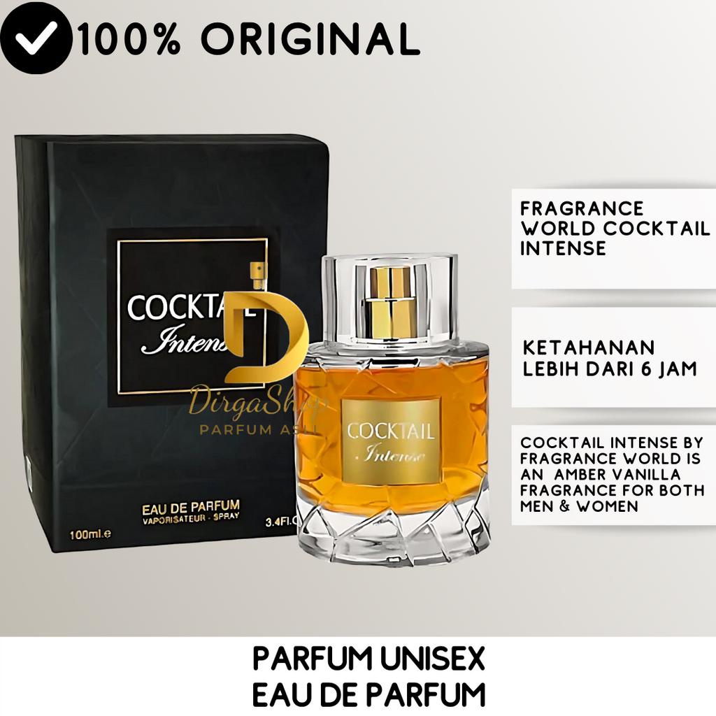 Fragrance World Cocktail Intense Edp Unisex Perfume 100ml, 44% Off