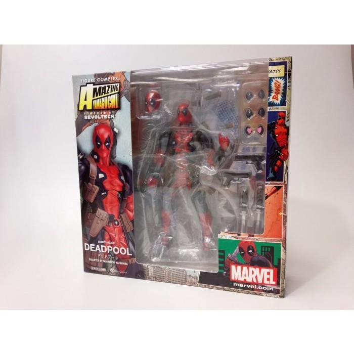 Jual Figure | Revoltech Deadpool Amazing Marvel Yamaguchi 001 Kaiyodo ...