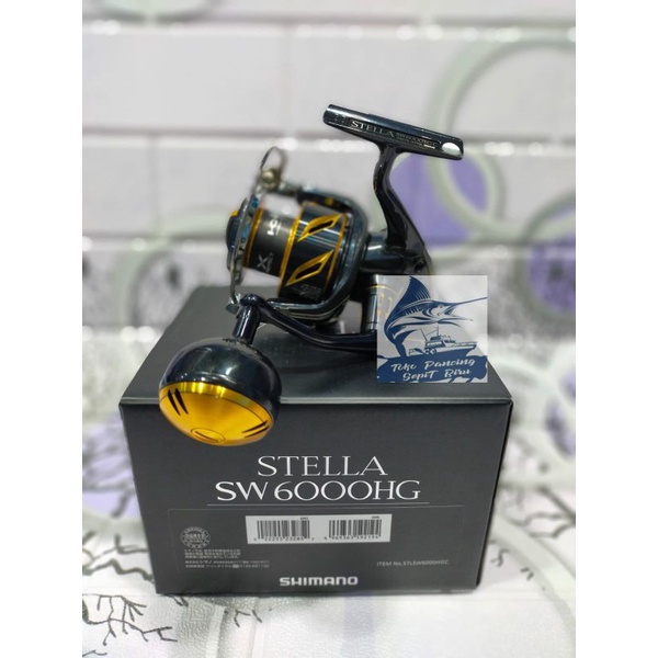 harga shimano stella sw 6000 hg Jual Reel Shimano Stella SW 6000HG New 2020