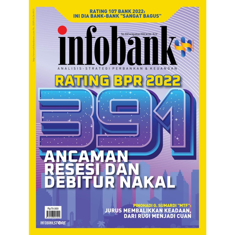 Jual Paket 25 exp Majalah Infobank edisi Agustus 2022 | Shopee Indonesia