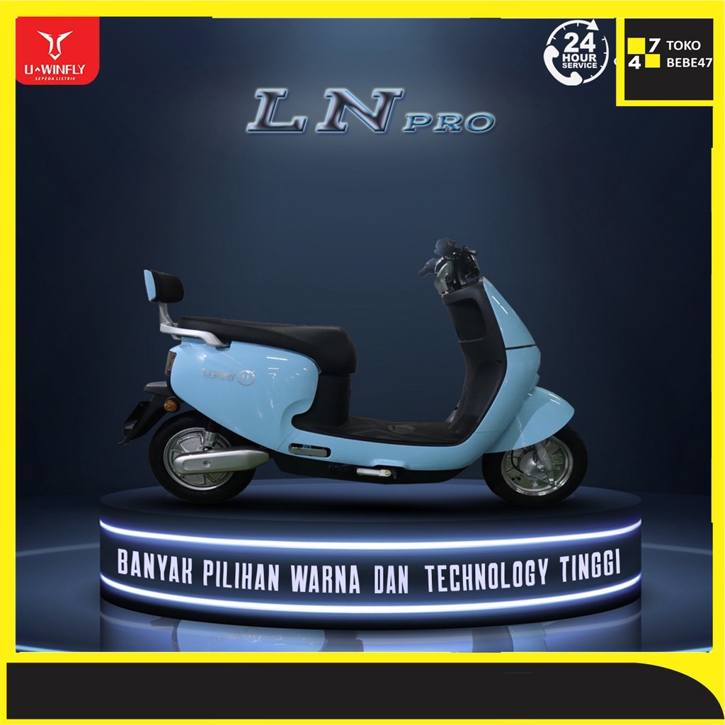 Jual SEPEDA MOTOR UWINFLY LOVE SUMMER PRO MOTOR LISTRIK U WINFLY LS1 ...