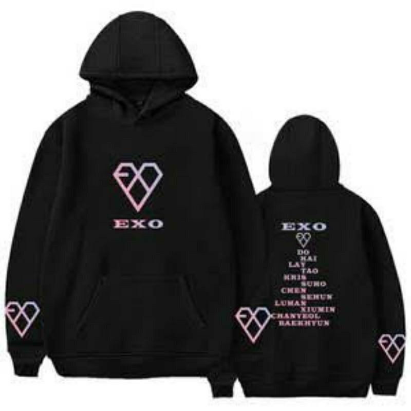 Sweater hoodie clearance exo