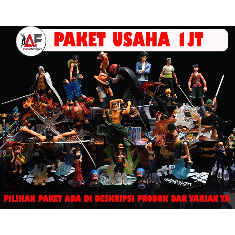 Jual PAKET USAHA GROSIR RESELLER PERDANA ACTION FIGURE 1 JUTA KOLEKSI ...