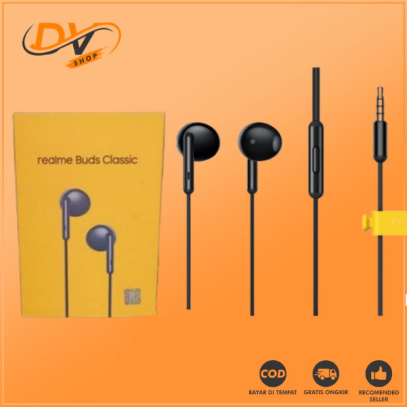 Headset discount original realme