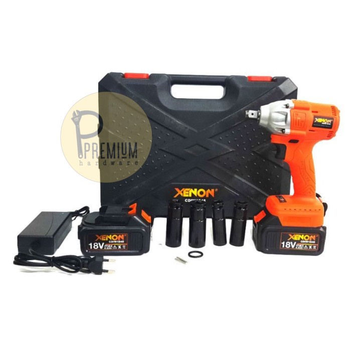 Jual MESIN PEMBUKA BAUT XENON CDIW1845 CORDLESS IMPACT WRENCH 18V