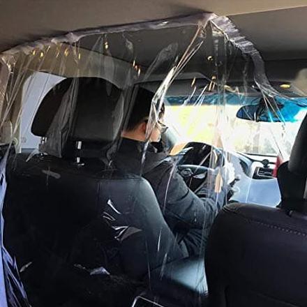 Jual Partisi Interior Mobil Car Divider Barrier Plastik Transparan PVC ...