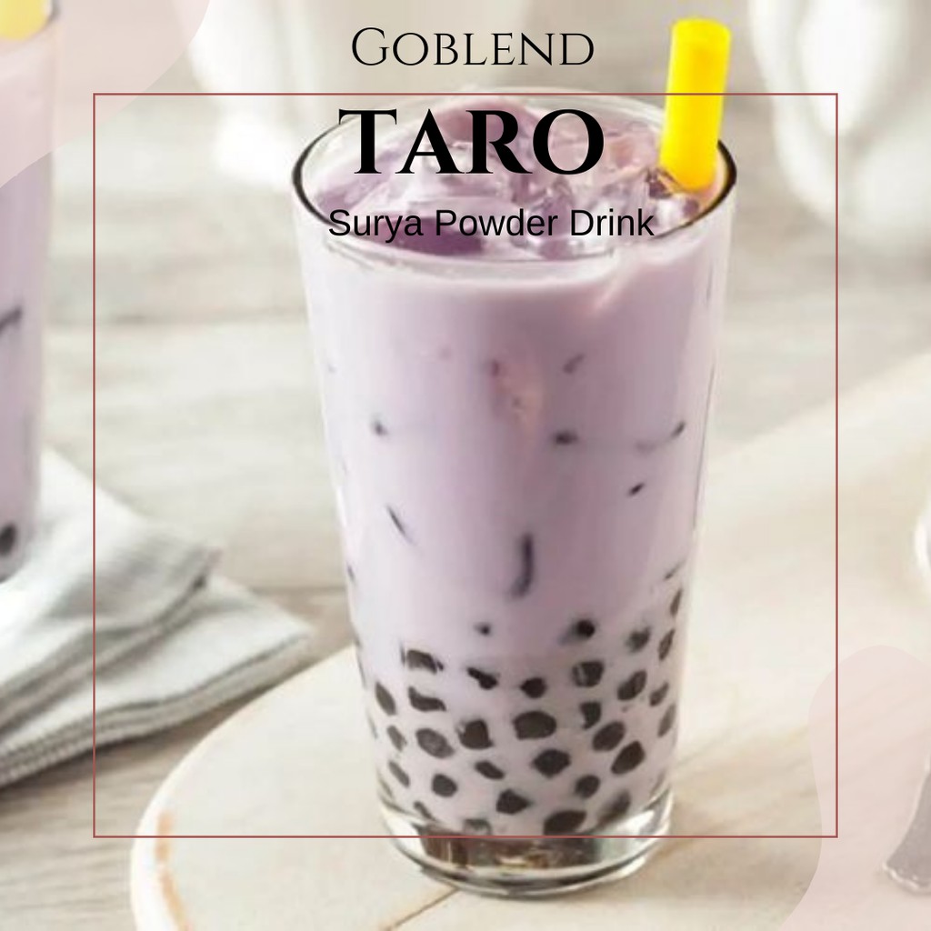 Jual Bubuk Minuman Rasa TARO 1Kg / TARO powder / Bubuk TARO / Serbuk ...