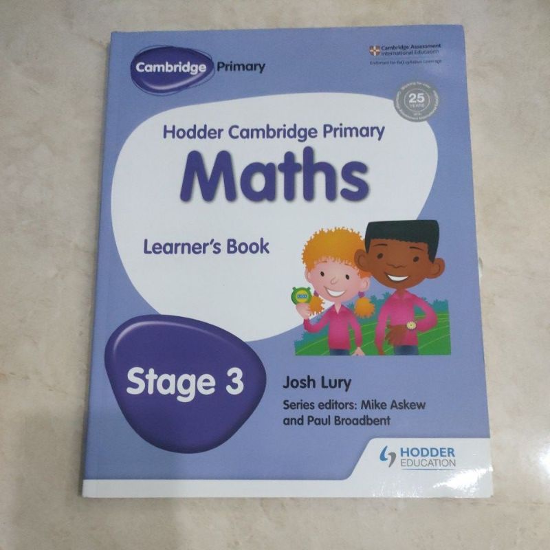 Jual buku baru maths learners book kelas 3 cambridge | Shopee Indonesia