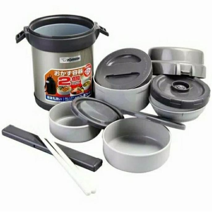 Jual ZOJIRUSHI LUNCH BOX 4 SUSU / THERMOS MAKAN Shopee Indonesia