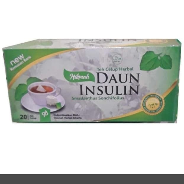 Jual Teh Celup Daun Insulin Yakon Hikmah Herbal Jakarta Obat Diabetes