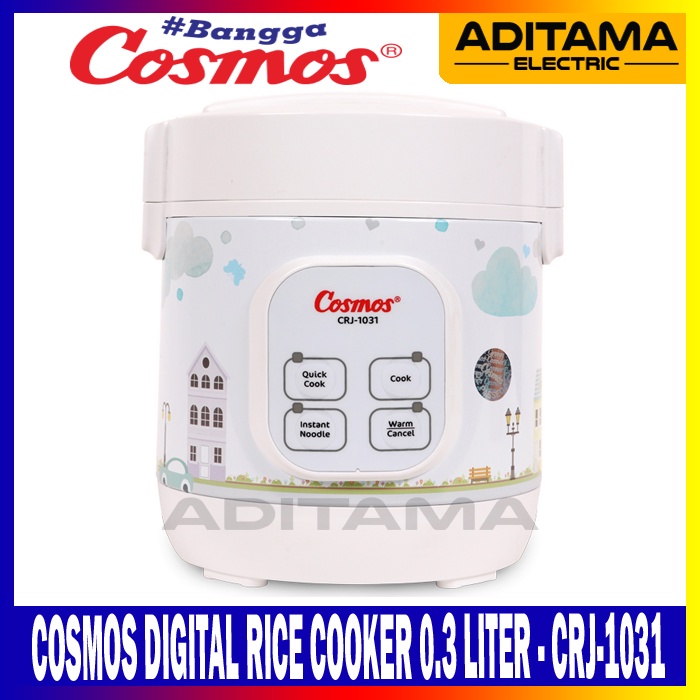 Jual COSMOS RICE COOKER DIGITAL MINI 4 in 1 CRJ-1031/ COSMOS RICE ...
