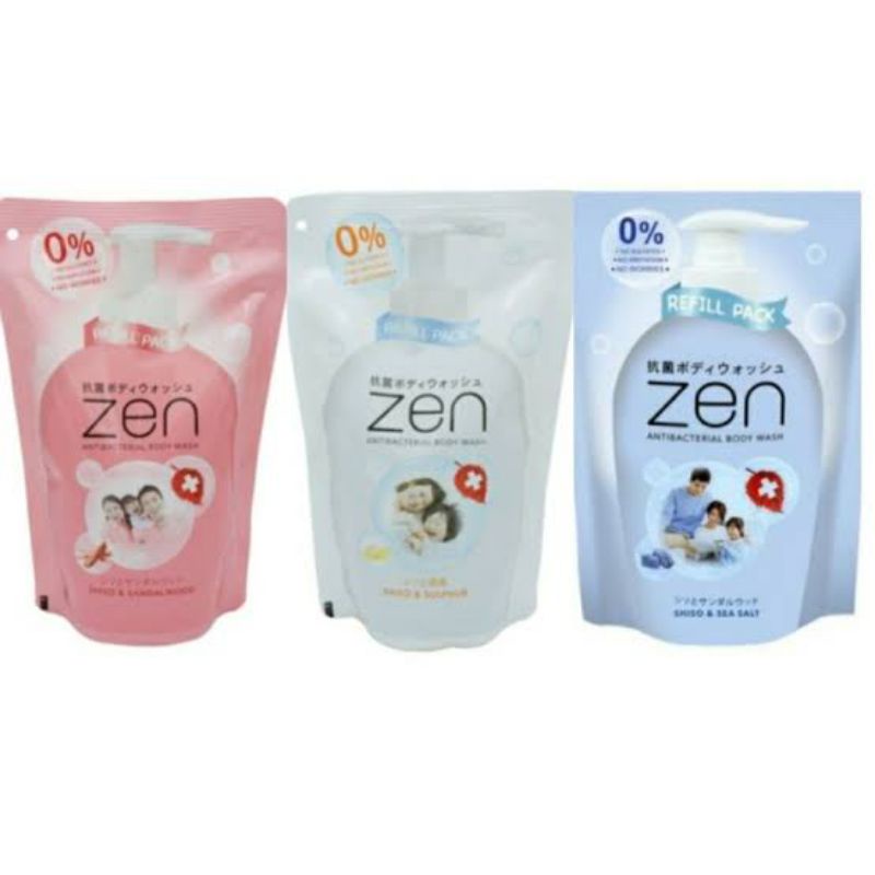 Jual Sabun Zen+ Refill 450ml | Shopee Indonesia