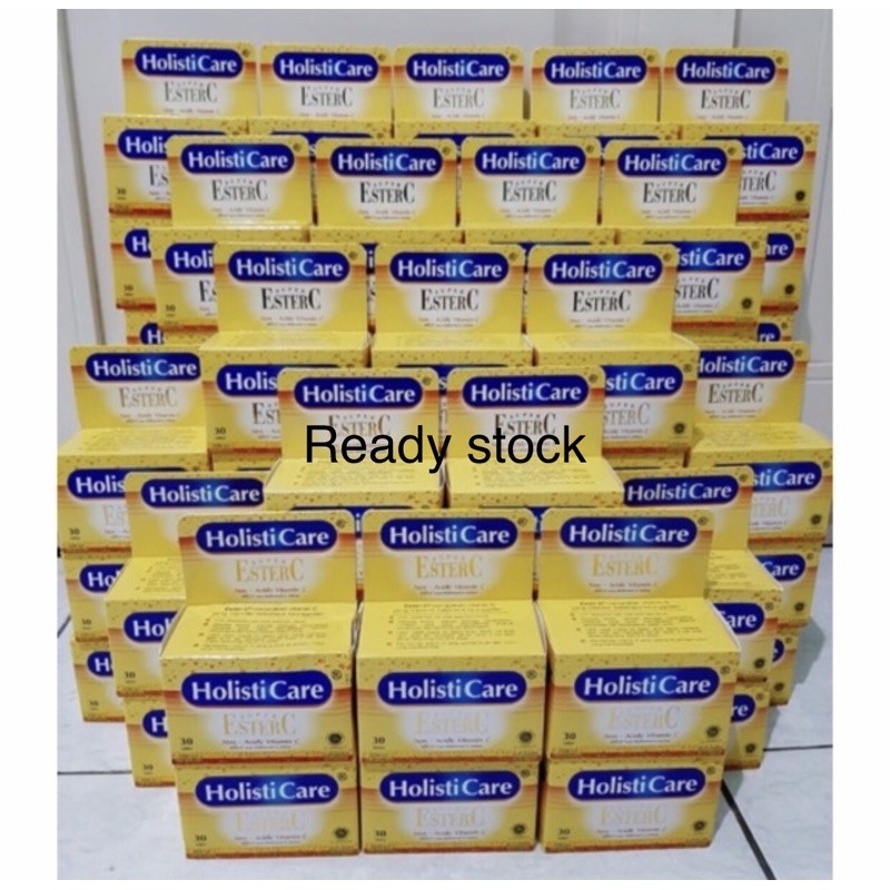 Jual ESTER C HOLISTICARE ISI 30 VITAMIN C | Shopee Indonesia