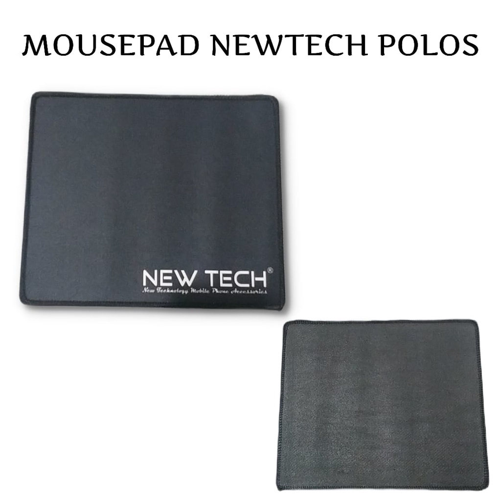 Jual MOUSEPAD NEWTECH POLOS TEMPAT MOUSE LAPISAN MOUSE POLOS TEBAL ...