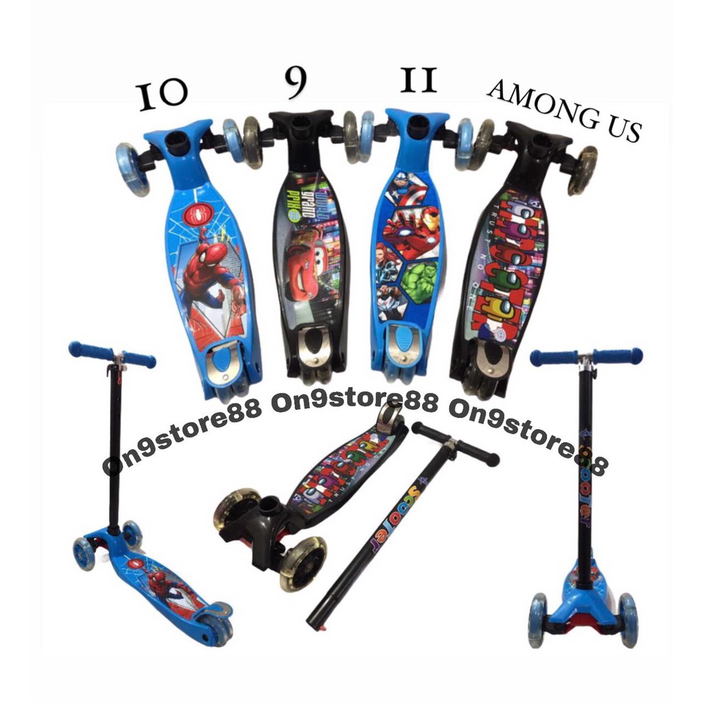 Jual Mainan Kickboard Scooter Otoped Anak / Skuter Anak Roda 3