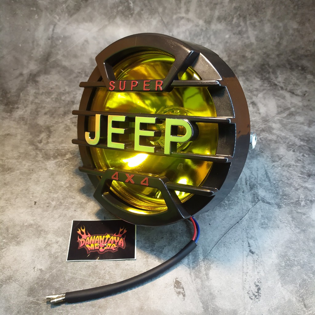 Jual LAMPU DEPAN JEEP RX KING MOTOR CUSTOM JAPSTYLE STREET TRACKER