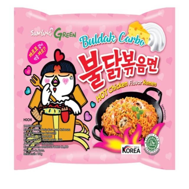 Jual Samyang Buldak Carbo 130 Gr Hot Chicken Flavor Ramen 130 Gr