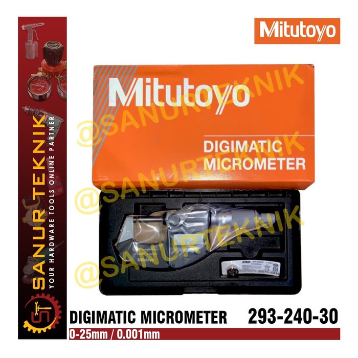 Jual Promo!!!Alat Ukur Dimensi, Mitutoyo Digimatic Micrometer/ Digital