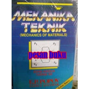 Jual Buku Mekanika Teknik Mechanics Of Materials E.P. POPOV | Shopee ...