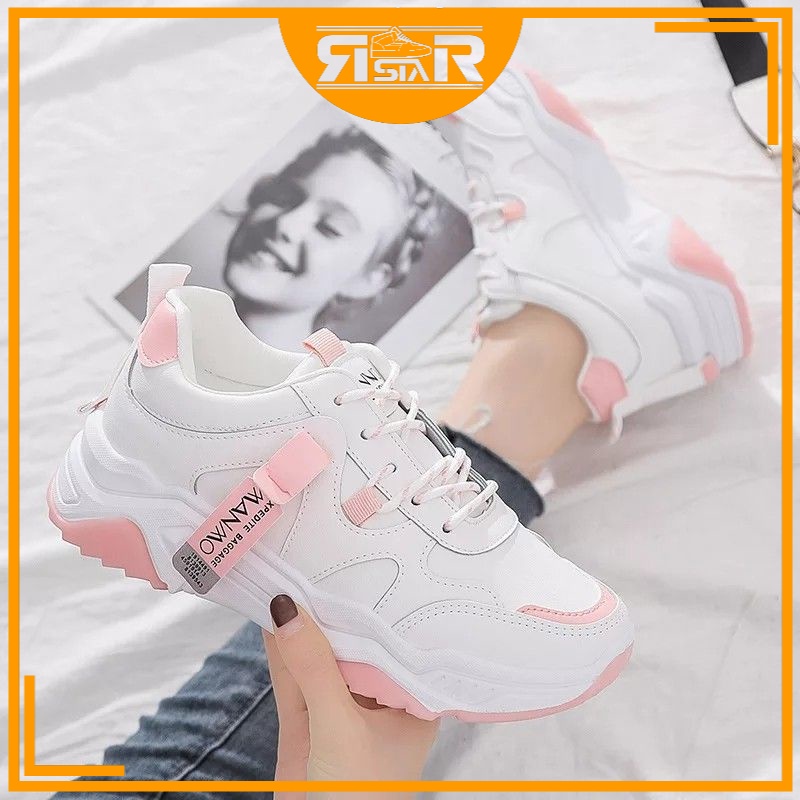 Jual R STAR Collection - SEPATU SNEAKERS SEMI BOOTS KOREA WANWOO ...