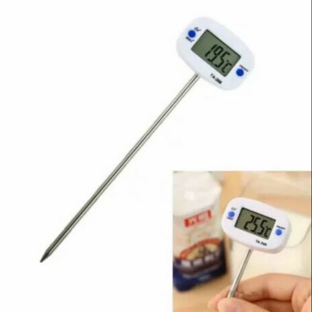 Jual THERMOMETER MASAK PENGUKUR PANAS MAKANAN DIGITAL ELASTIS ...