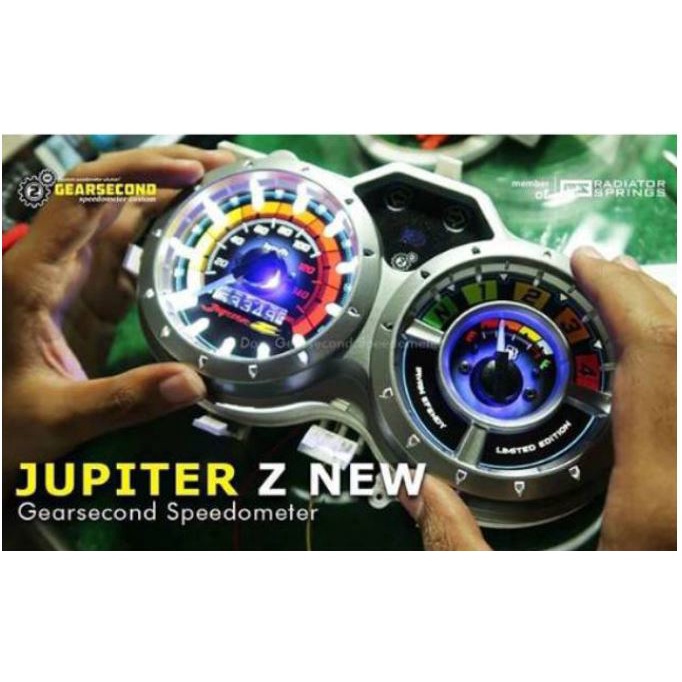 Jual PANEL SPEEDOMETER CUSTOM YAMAHA JUPITER Z ROBOT GEARSECOND