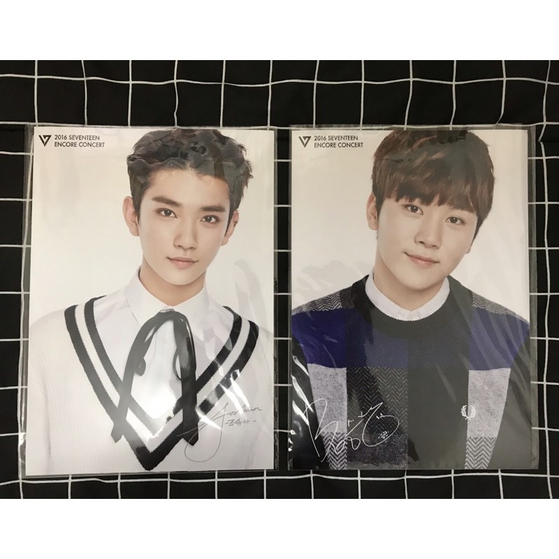 Jual SEVENTEEN Encore Concert Vocal Team Photo set (Joshua & Seungkwan