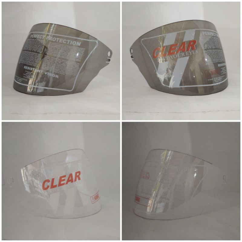 Jual Kaca helm BMC Turing dan suncity merk clear paking aman | Shopee ...